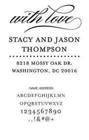 Custom Address Stamp CS3654